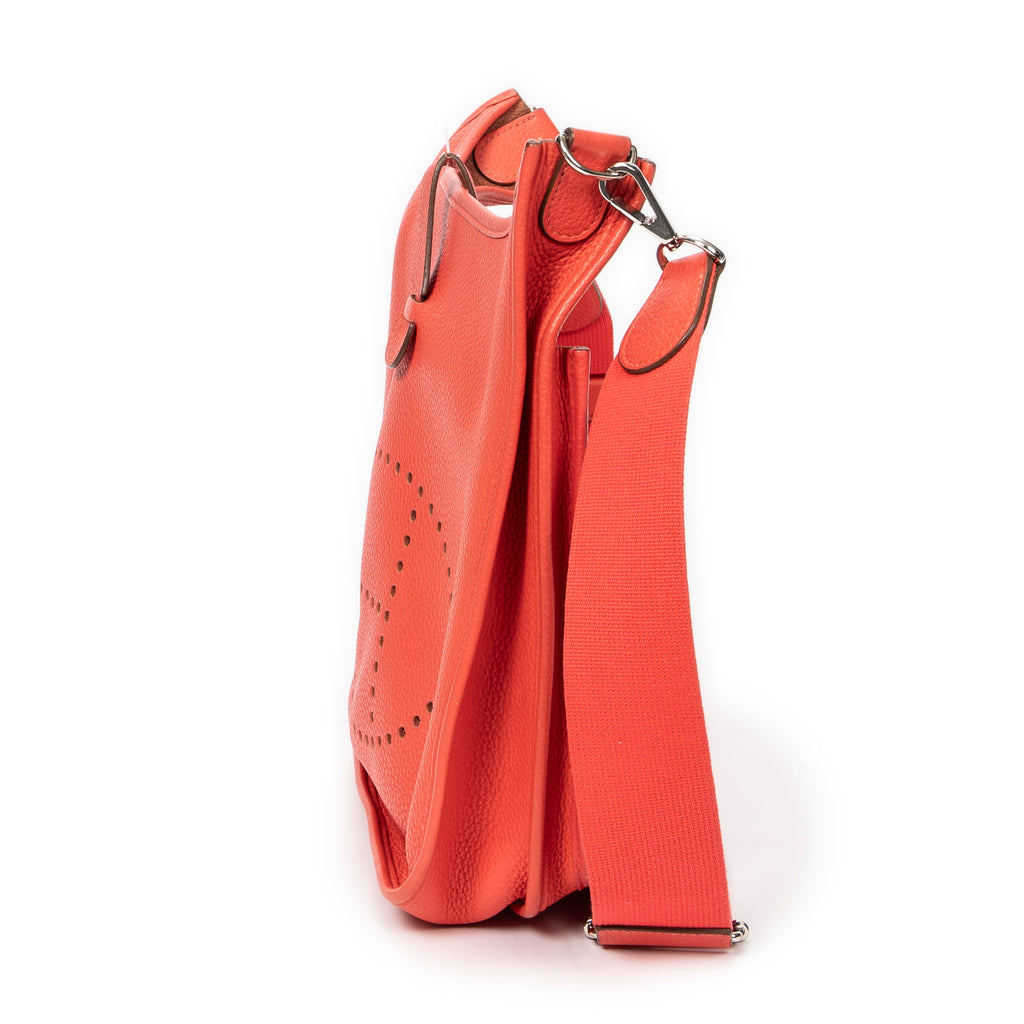Shoulder Bag Evelyne III PM Rose Tea Clemence Leather