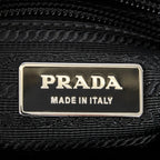 Bolso de hombro mensajero cuadrado de lona de nailon negra