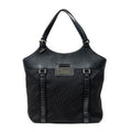 Shoulder Bag Large Street Chic Tote Black Diorissimo Canvas