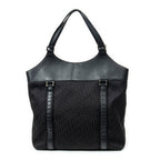 Shoulder Bag Large Street Chic Tote Black Diorissimo Canvas