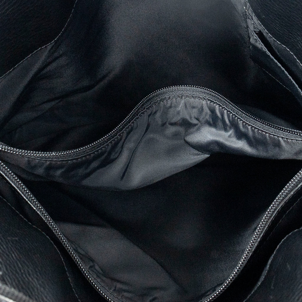 Shoulder Bag Large Street Chic Tote Black Diorissimo Canvas