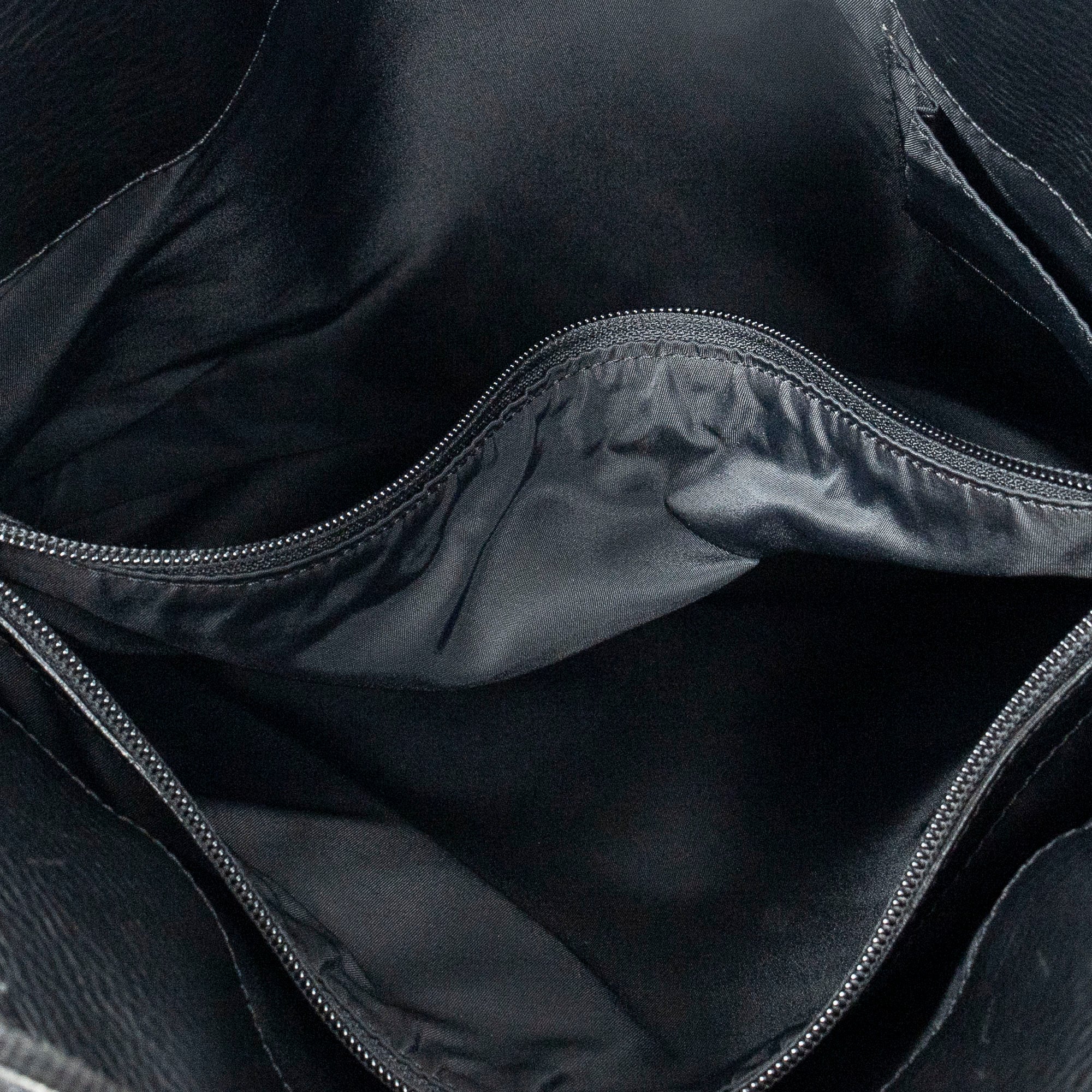 Shoulder Bag Large Street Chic Tote Black Diorissimo Canvas