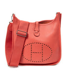 Shoulder Bag Evelyne III PM Rose Jaipur Clemence Leather