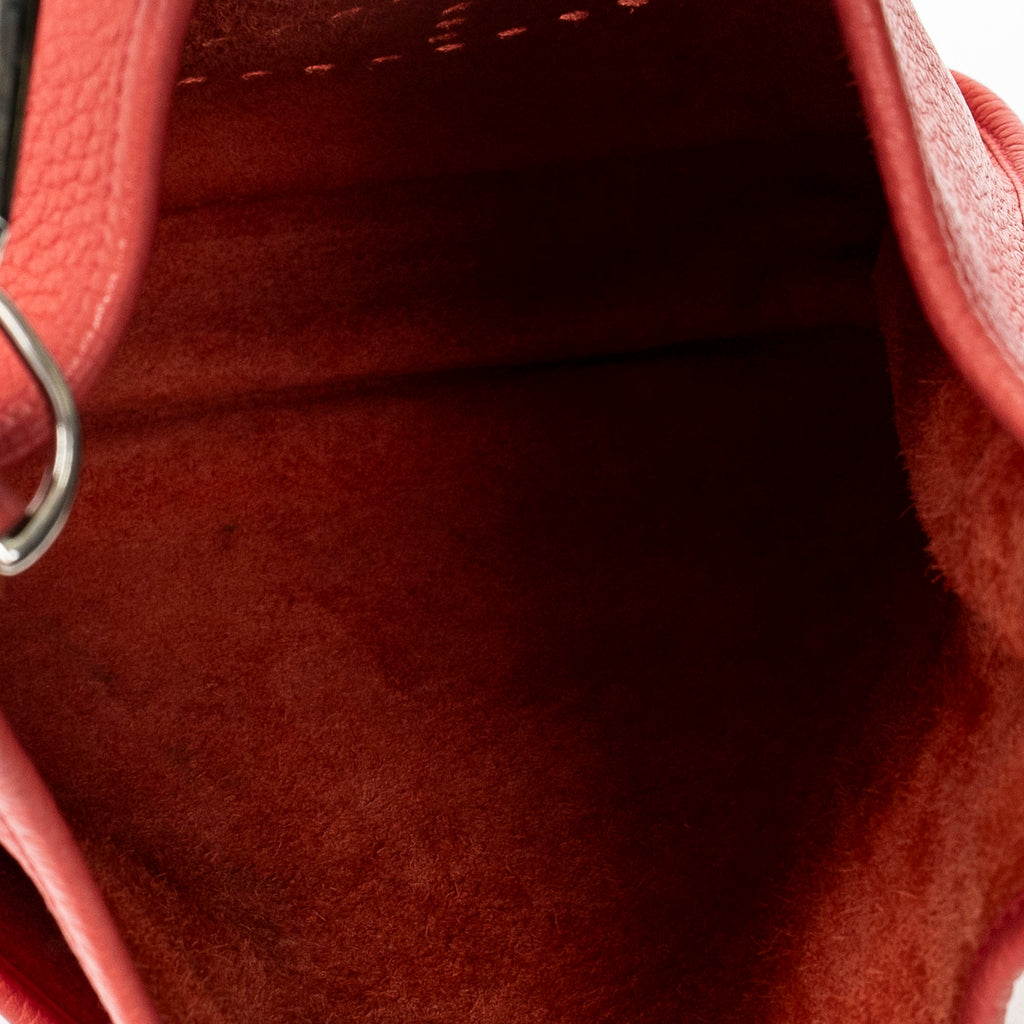 Shoulder Bag Evelyne III PM Rose Jaipur Clemence Leather