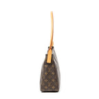 Bolso de hombro Looping MM lona Monogram marrón