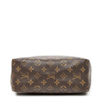 Bolso de hombro Looping MM lona Monogram marrón