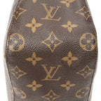 Bolso de hombro Looping MM lona Monogram marrón
