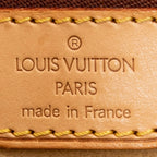 Bolso de hombro Looping MM lona Monogram marrón