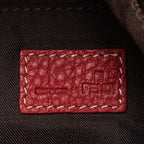 Fendi - Sac cabas plat à sequins - Rouge/Kaki/Noir