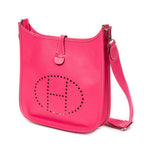 Shoulder Bag Evelyne III PM Rose Tyrien Epsom Leather
