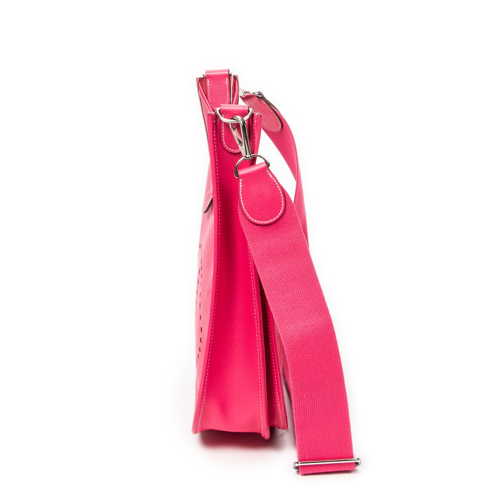 Shoulder Bag Evelyne III PM Rose Tyrien Epsom Leather
