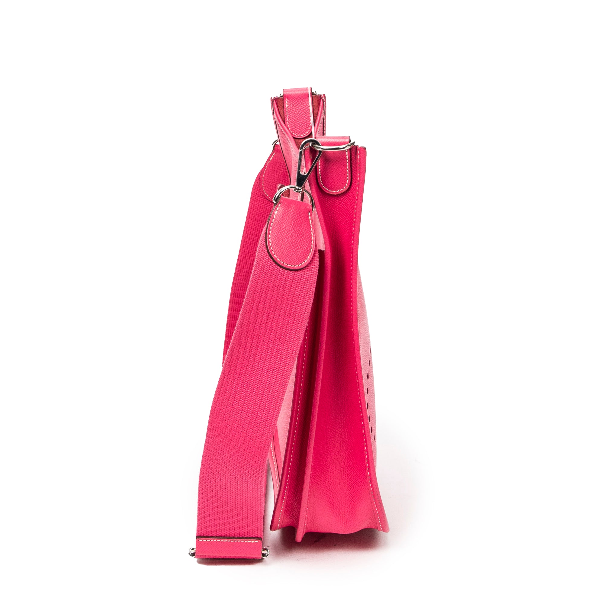 Shoulder Bag Evelyne III PM Rose Tyrien Epsom Leather