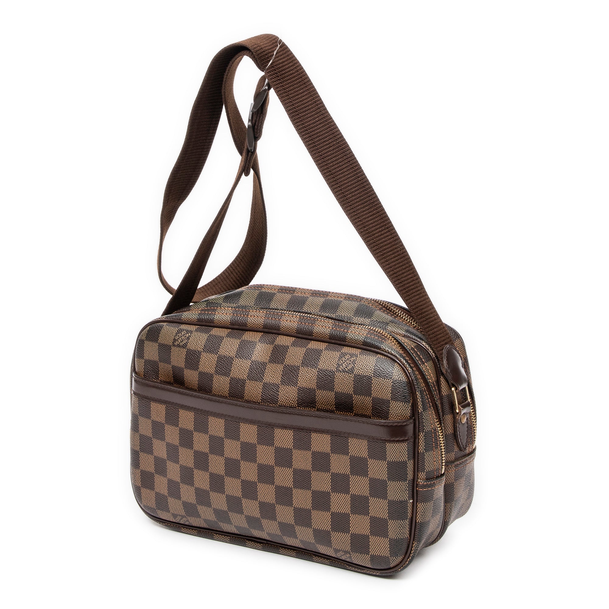 Shoulder Bag Reporter PM Brown Damier Ebene