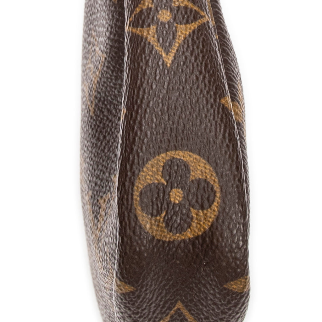 Handbag Accessory Pouch Brown Monogram Canvas