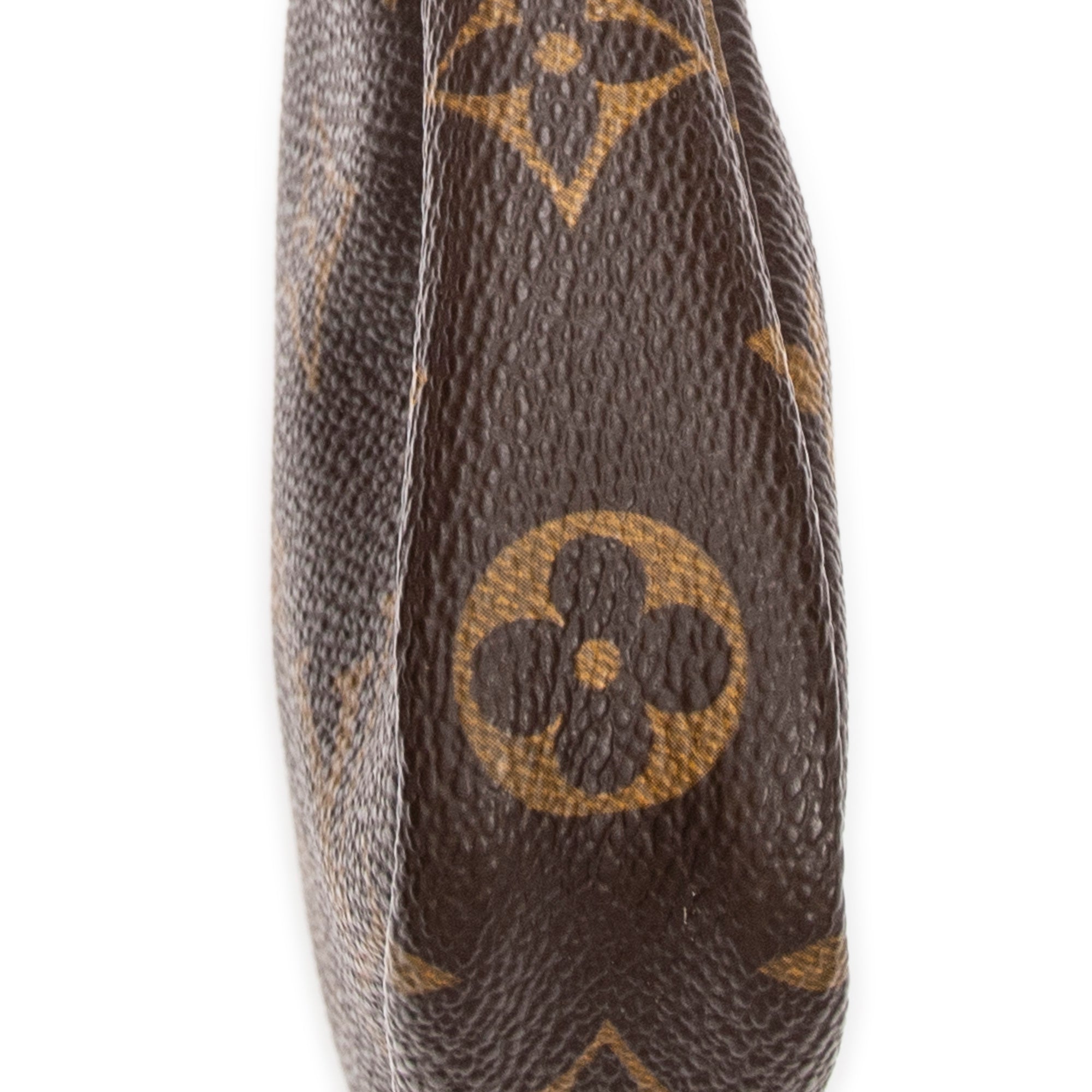 Handbag Accessory Pouch Brown Monogram Canvas