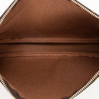 Handbag Accessory Pouch Brown Monogram Canvas