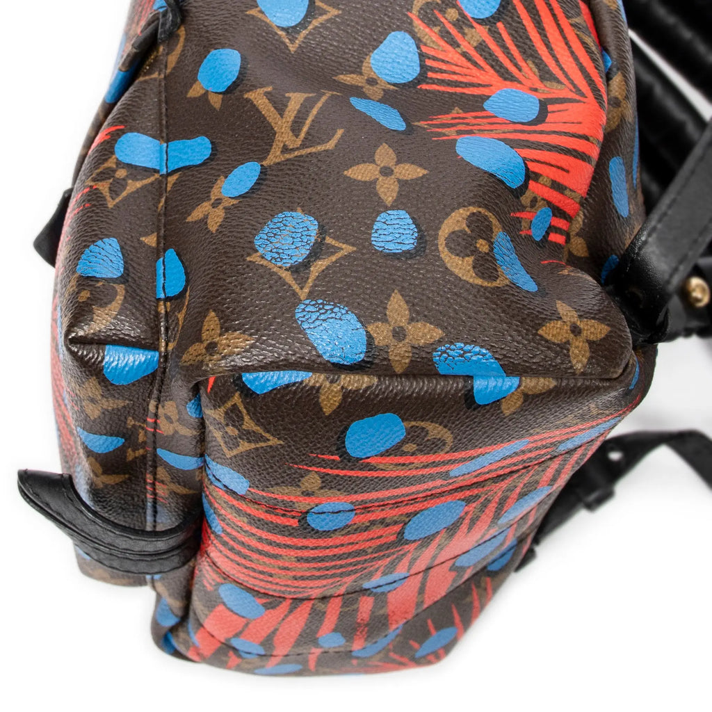 Mochila Ed.Ltda.YayoiJungleDotsPalmSprings PM Monogram Jungle Dots marrón