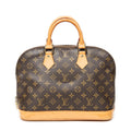Handbag Alma PM Brown Monogram Canvas