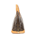 Handbag Alma PM Brown Monogram Canvas