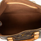 Handbag Alma PM Brown Monogram Canvas