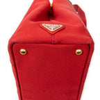 Shoulder Bag Small Canapa Tote Red Canapa Canvas