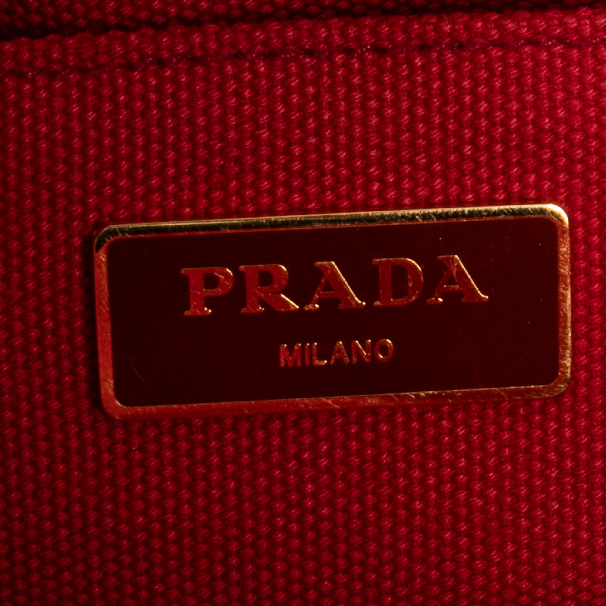 Shoulder Bag Small Canapa Tote Red Canapa Canvas