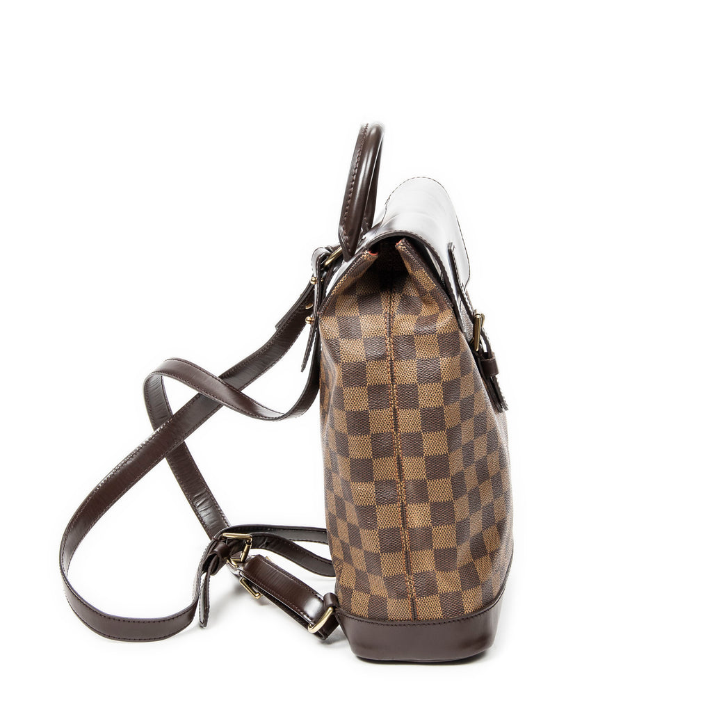 Backpack Soho Brown Damier Ebene