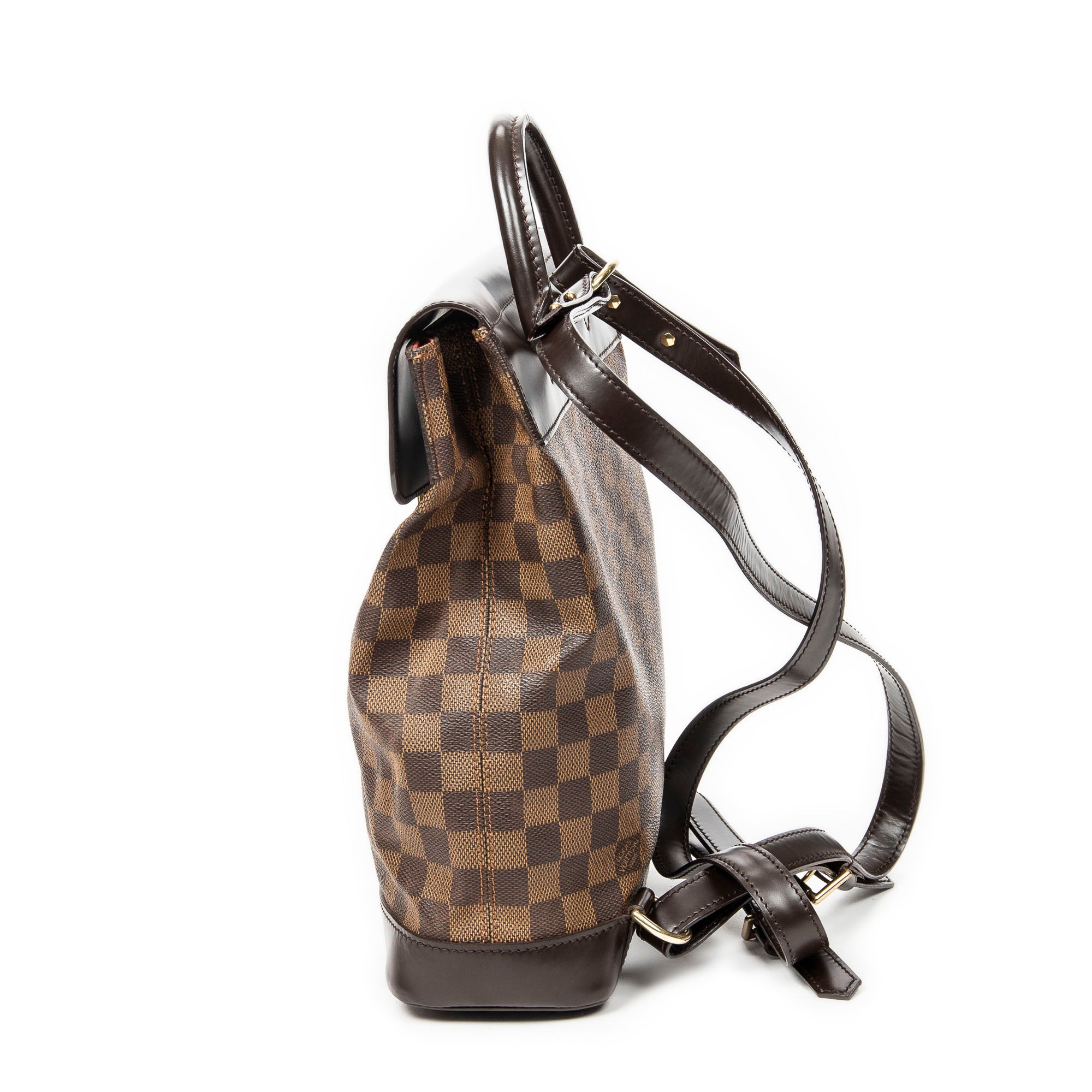 Backpack Soho Brown Damier Ebene