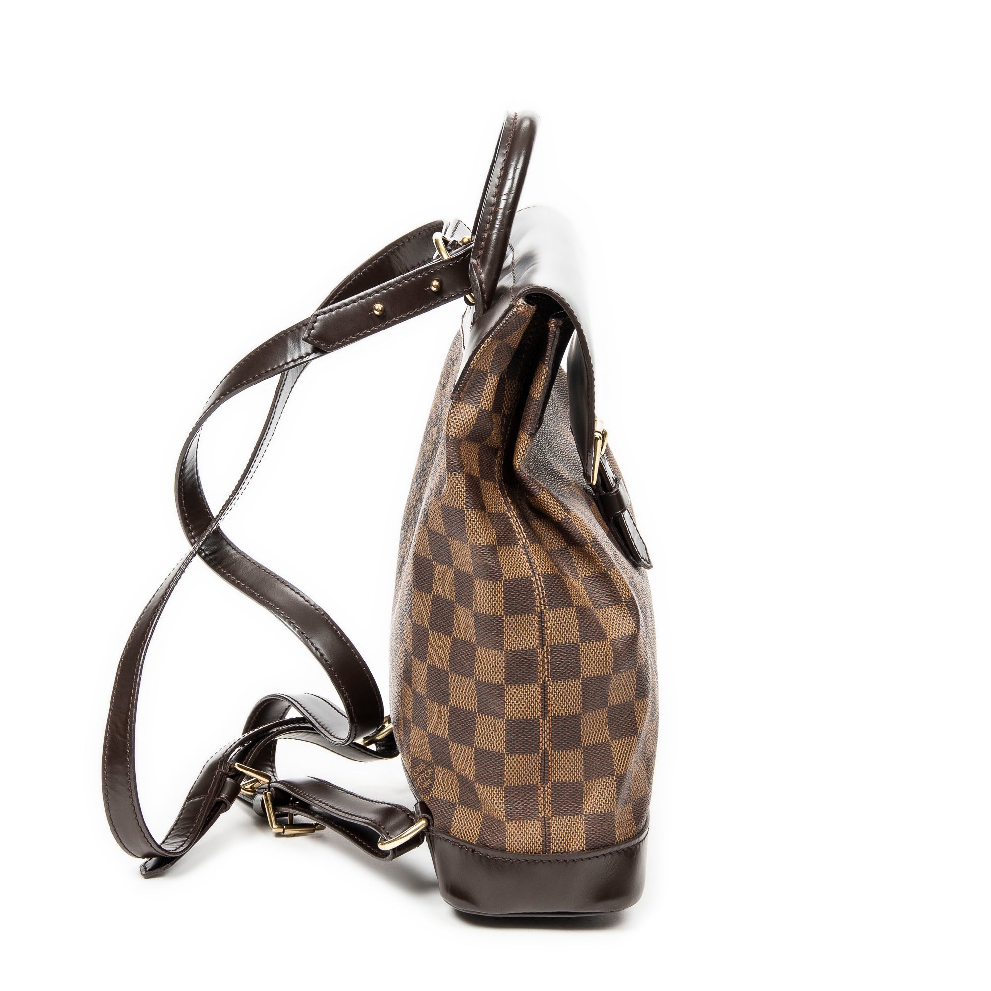 Backpack Soho Brown Damier Ebene