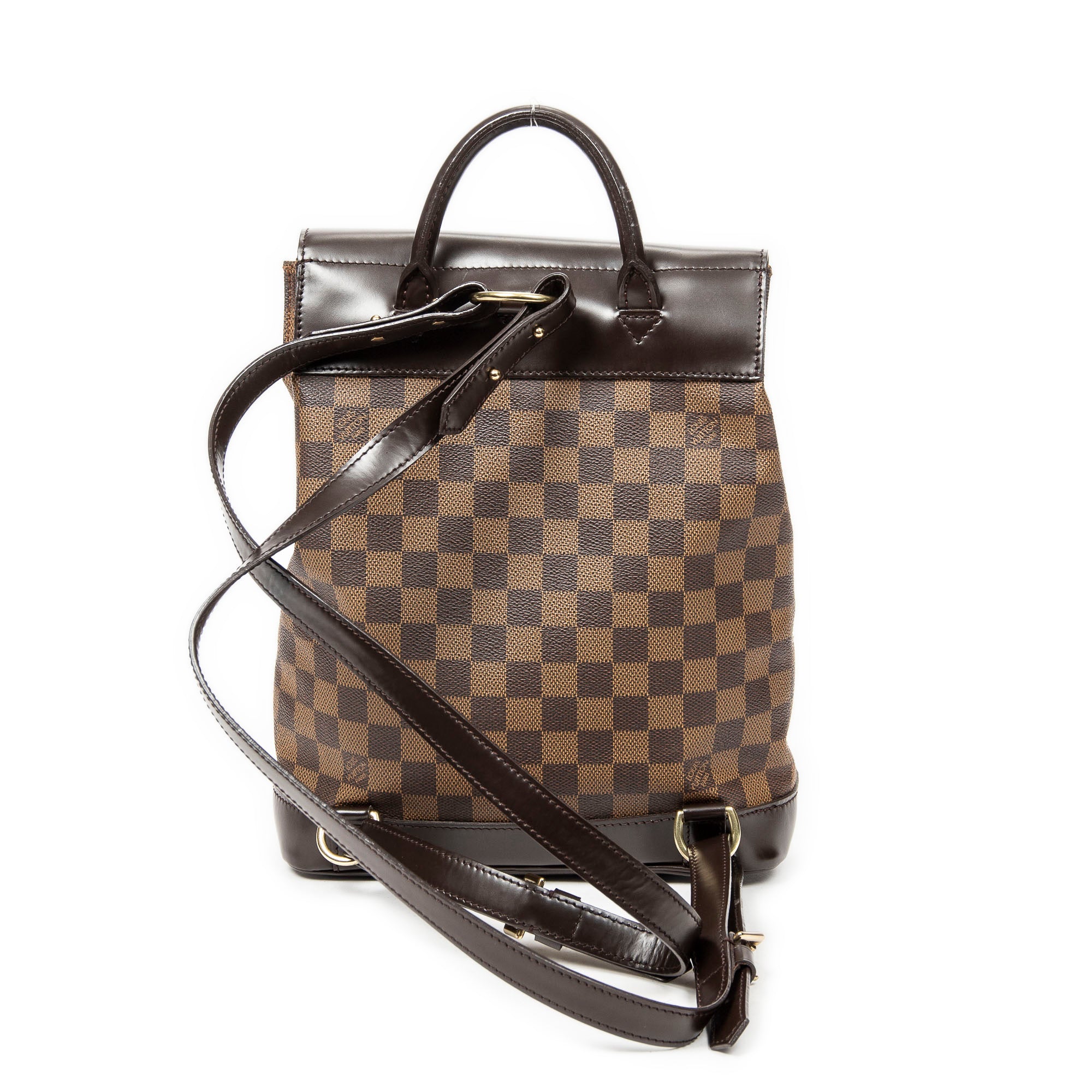 Backpack Soho Brown Damier Ebene