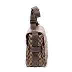 Shoulder Bag Naviglio GM Brown Damier Ebene