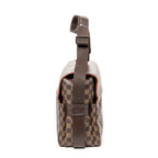 Shoulder Bag Naviglio GM Brown Damier Ebene