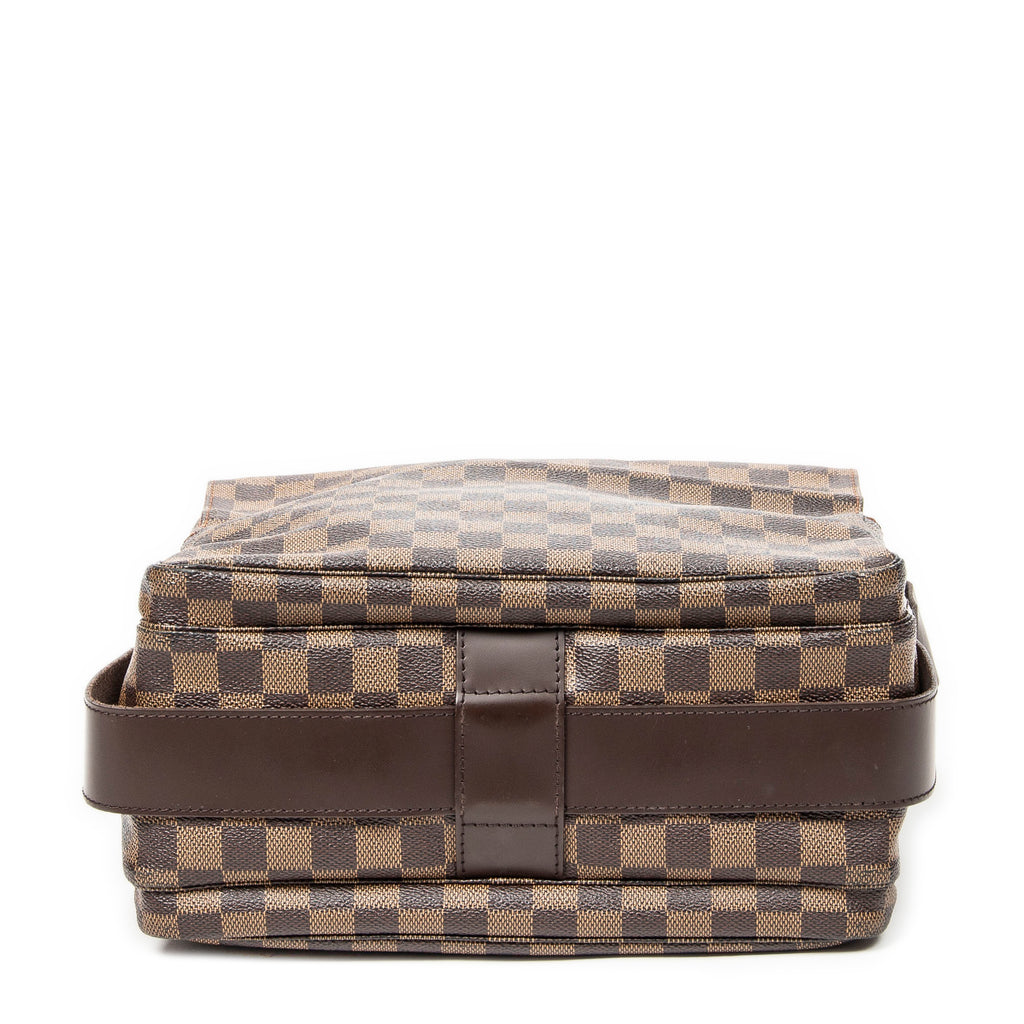 Shoulder Bag Naviglio GM Brown Damier Ebene