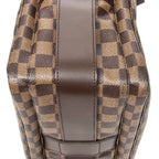 Shoulder Bag Naviglio GM Brown Damier Ebene