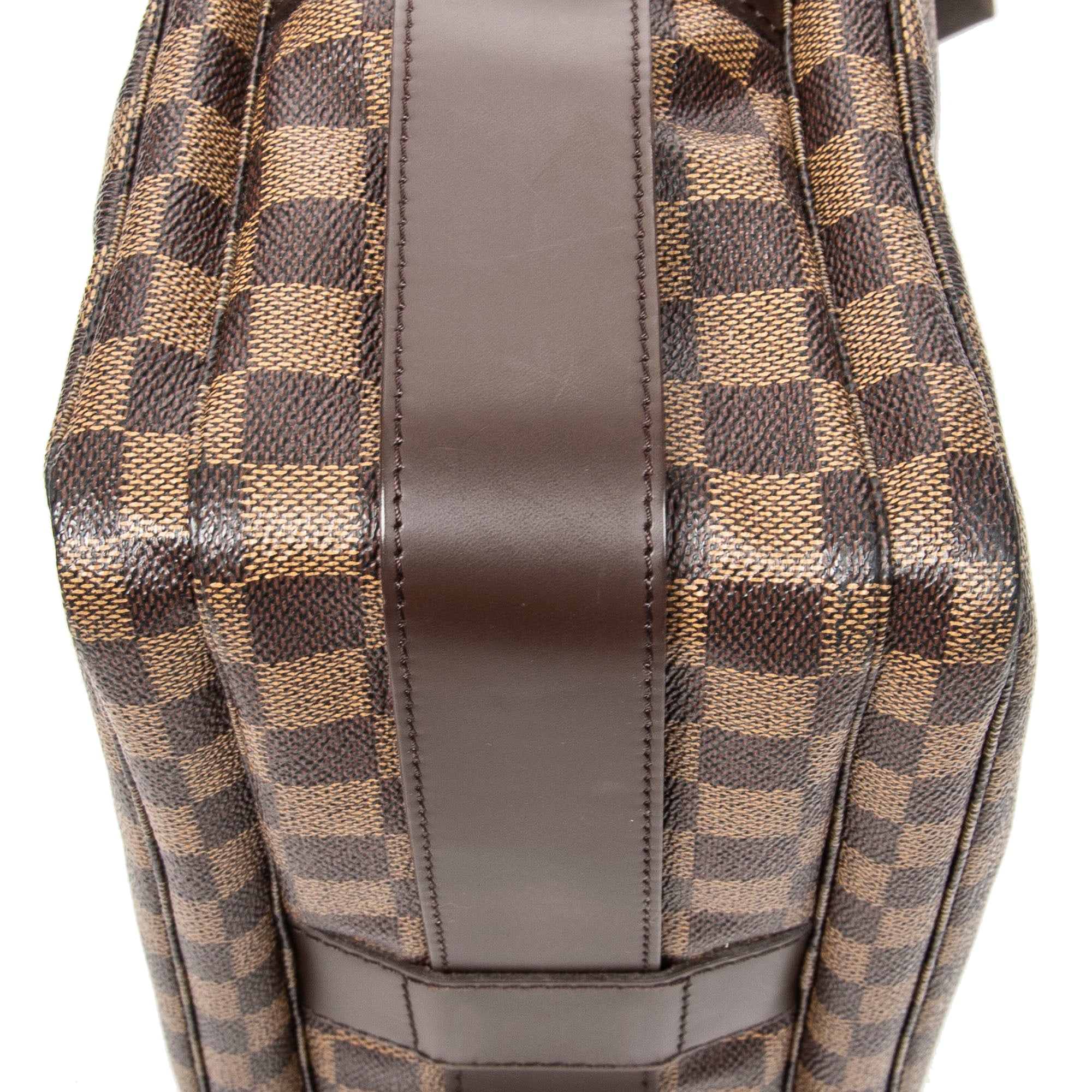 Shoulder Bag Naviglio GM Brown Damier Ebene