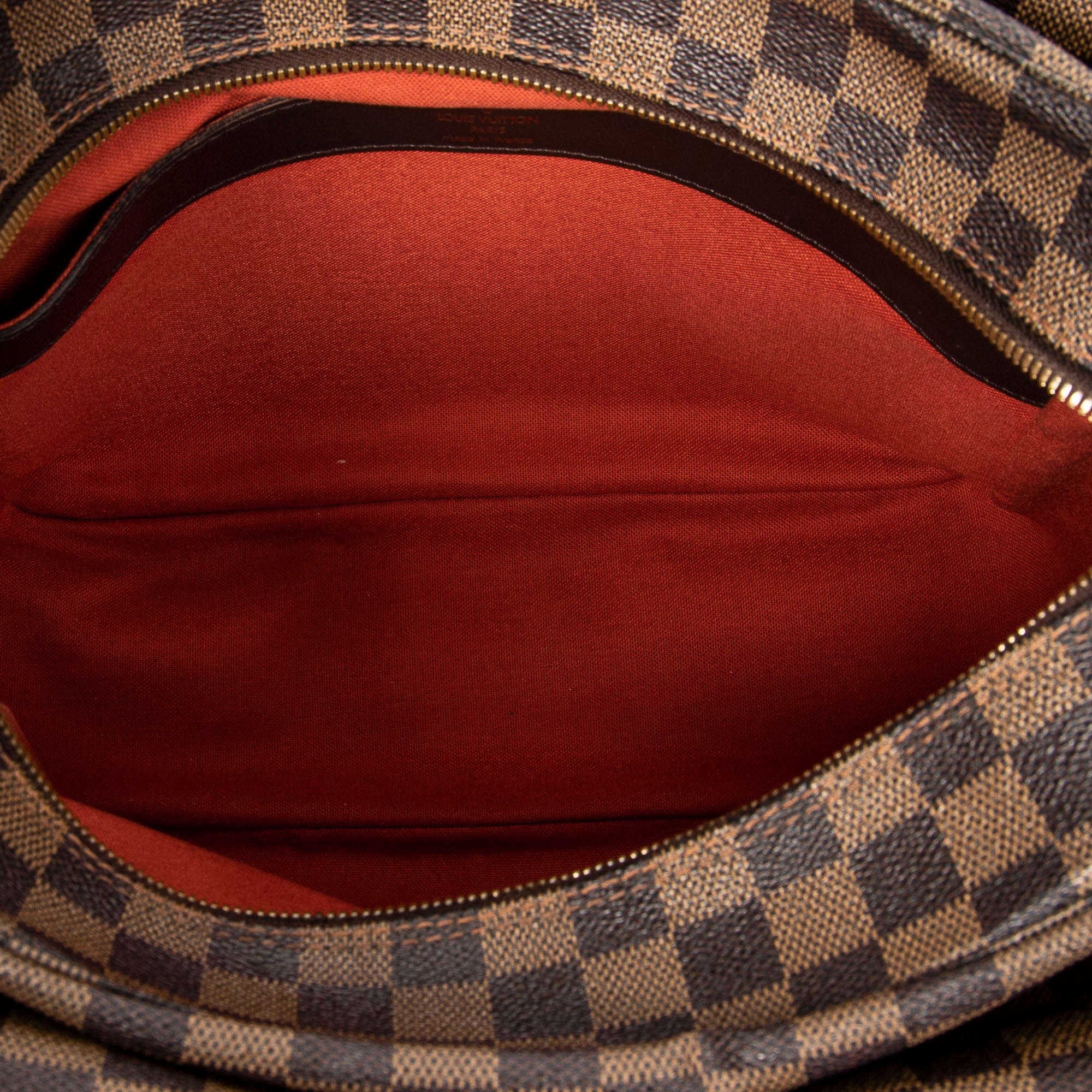 Shoulder Bag Naviglio GM Brown Damier Ebene