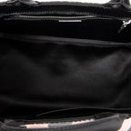 Shoulder Bag Mini Sequin Canapa Tote Pink Striped Sequin Canvas