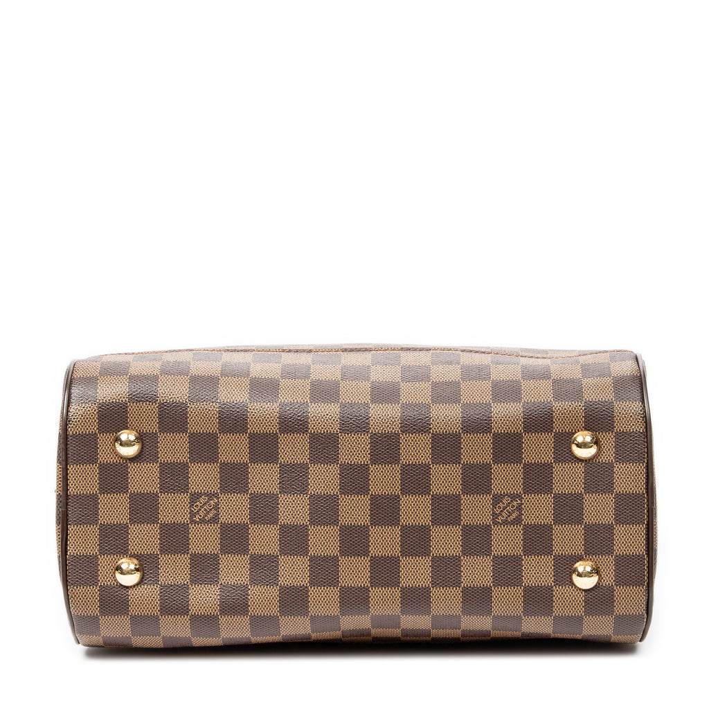 Handbag Duomo Brown Damier Ebene