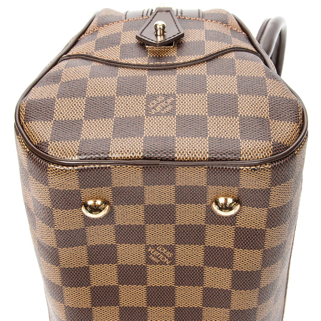 Handbag Duomo Brown Damier Ebene