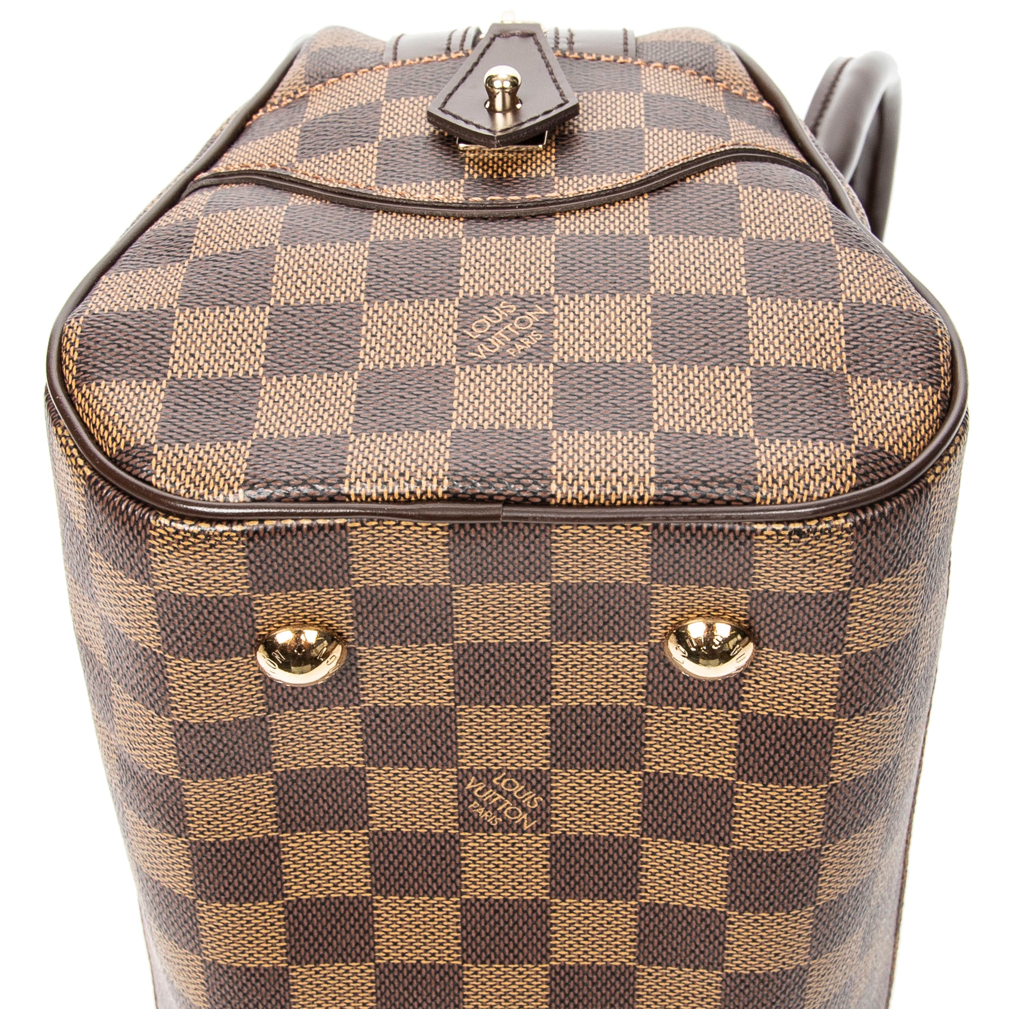 Handbag Duomo Brown Damier Ebene