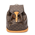 Backpack Montsouris PM Brown Monogram Canvas