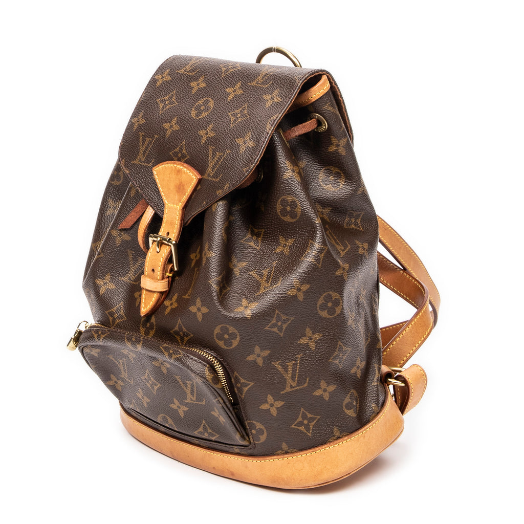 Backpack Montsouris PM Brown Monogram Canvas