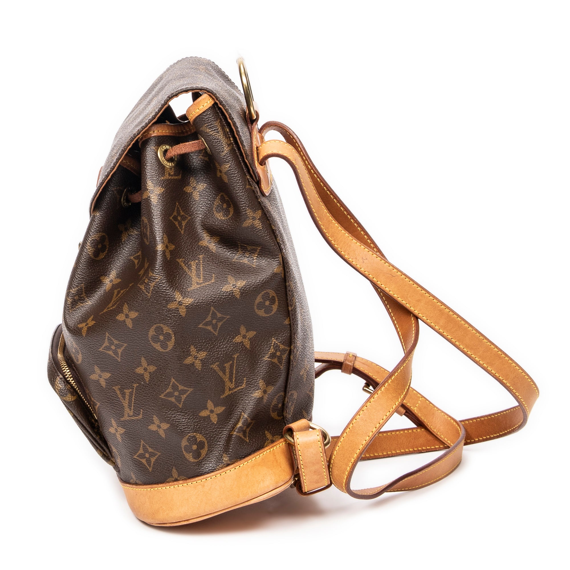 Backpack Montsouris PM Brown Monogram Canvas