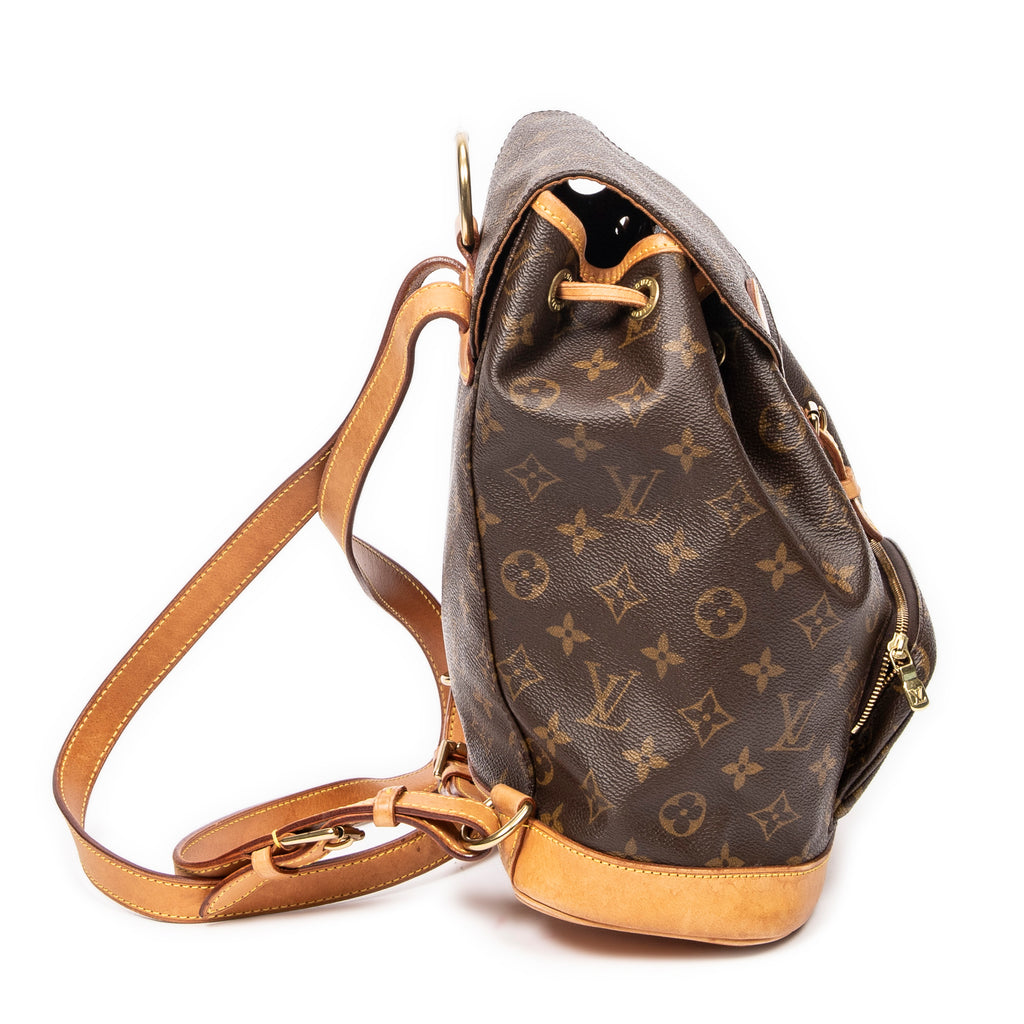 Backpack Montsouris PM Brown Monogram Canvas