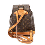 Backpack Montsouris PM Brown Monogram Canvas