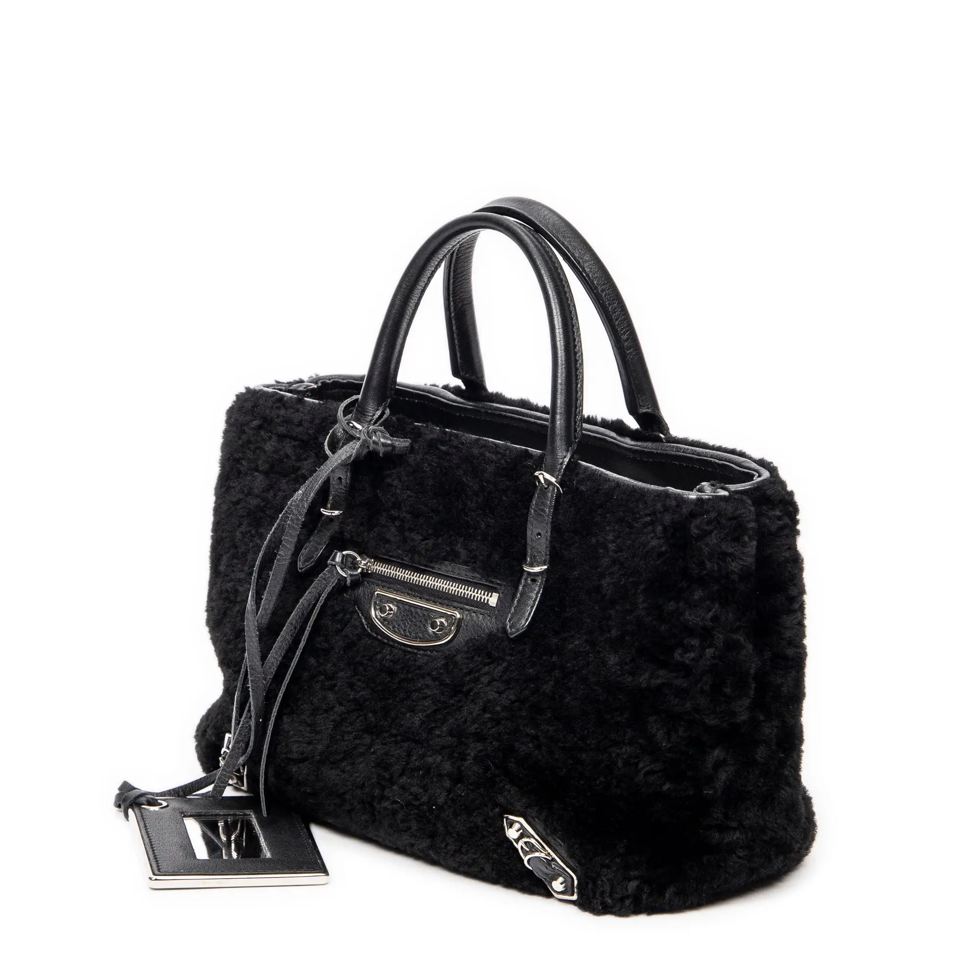 Balenciaga - Mini Cabas Papier A4 - Noir