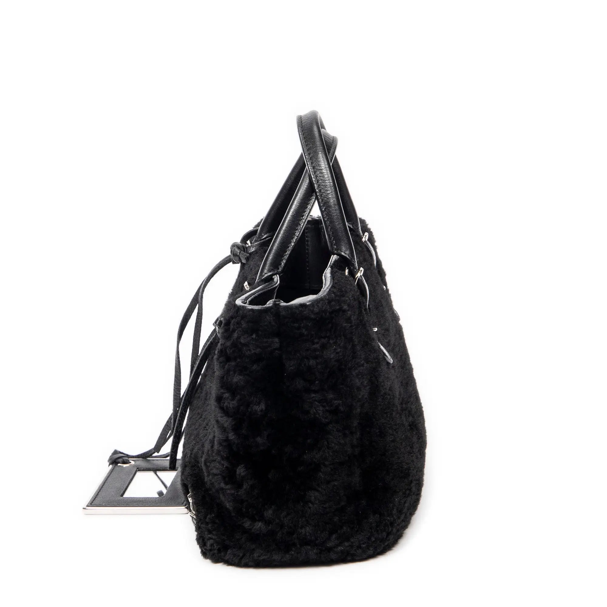 Balenciaga - Mini Cabas Papier A4 - Noir