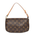 Handbag Accessory Pouch Brown Monogram Canvas