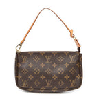 Bolsa para accesorios de bolso Lona Monogram marrón
