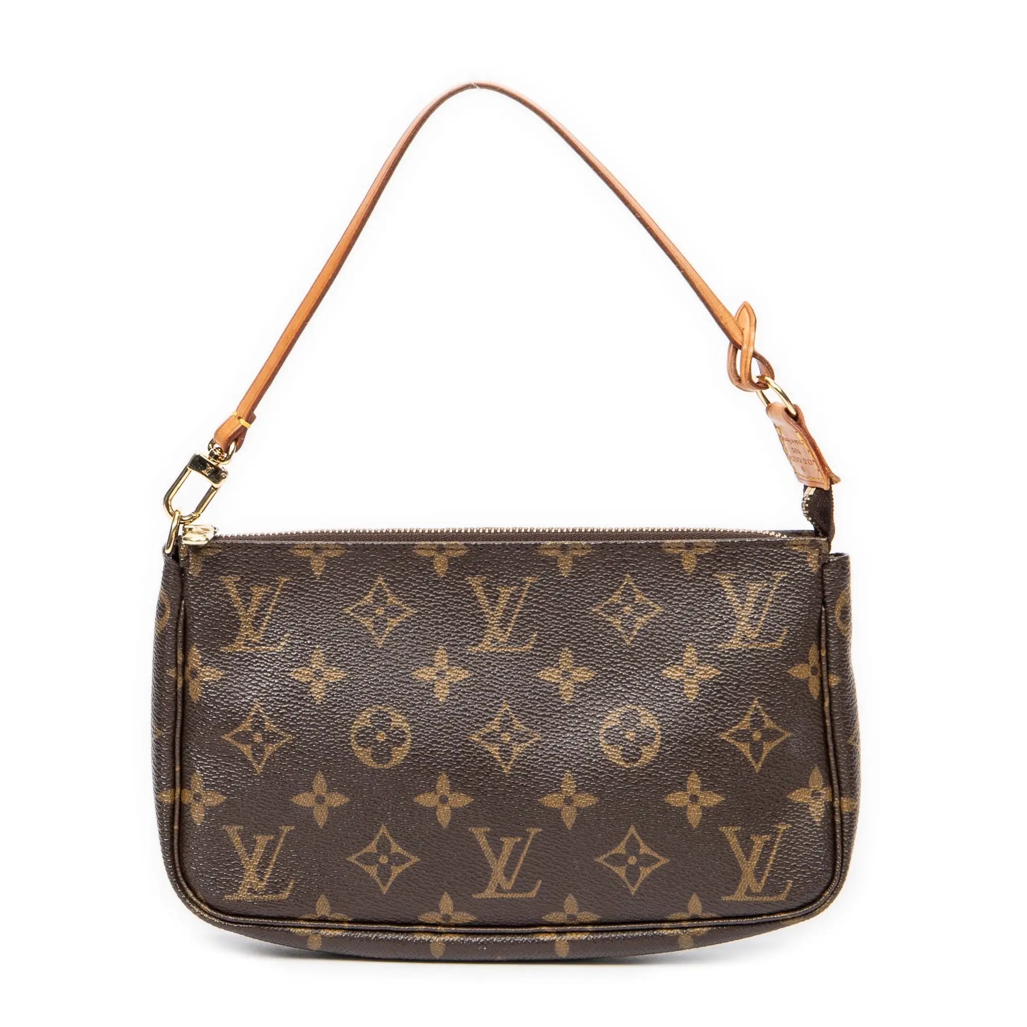 Bolsa para accesorios de bolso Lona Monogram marrón